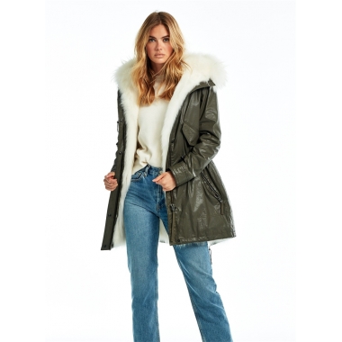 Women's Long sleeve winter down parka FO20-0082