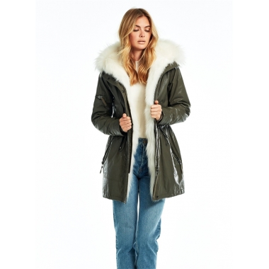 Women's Long sleeve winter down parka FO20-0082