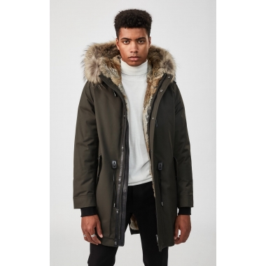 Men's Long sleeve winter down parka FO20-0136